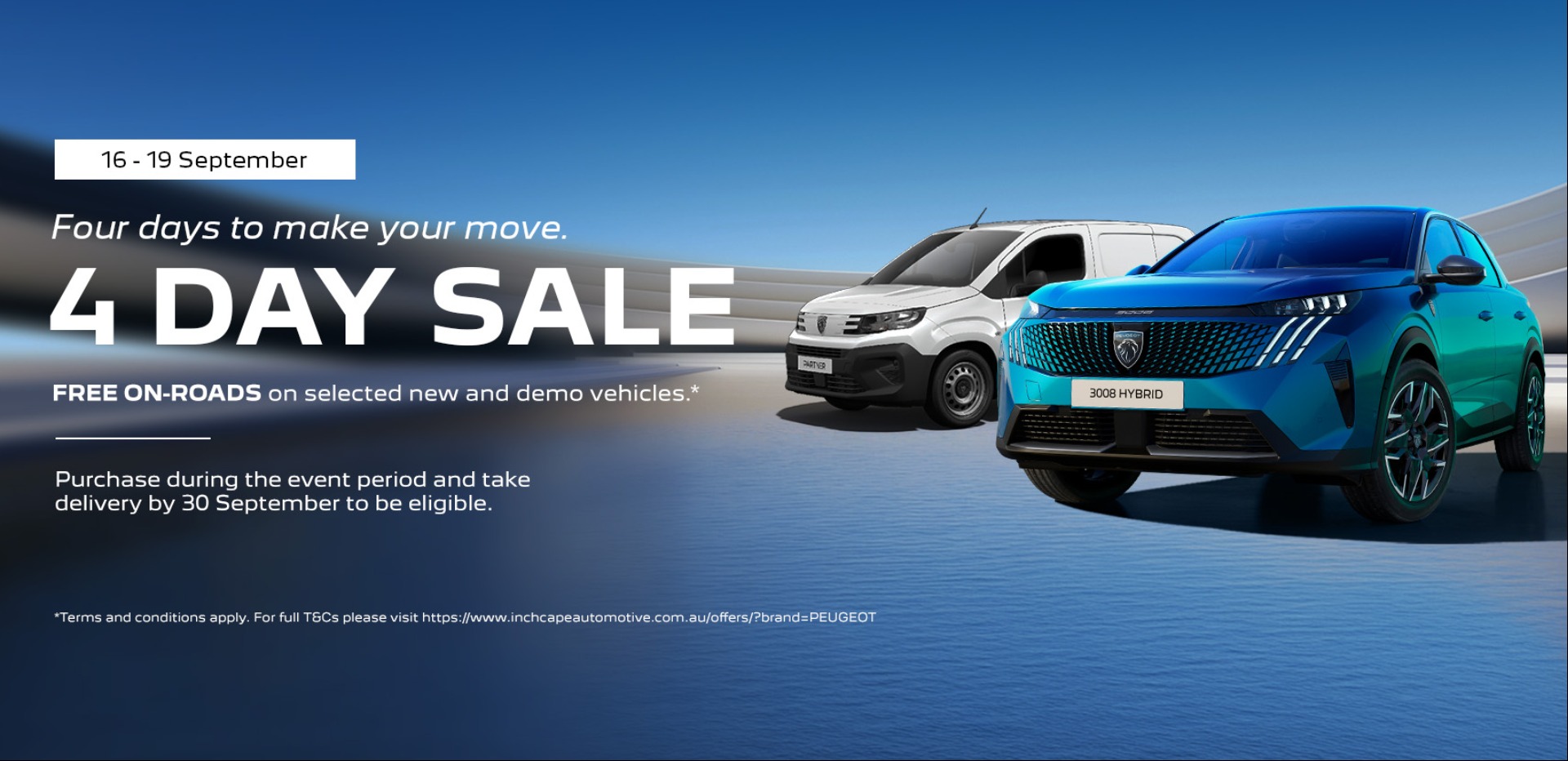 4 day sale event