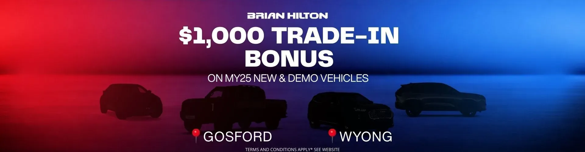 $1000 Trade In Bonus 2025