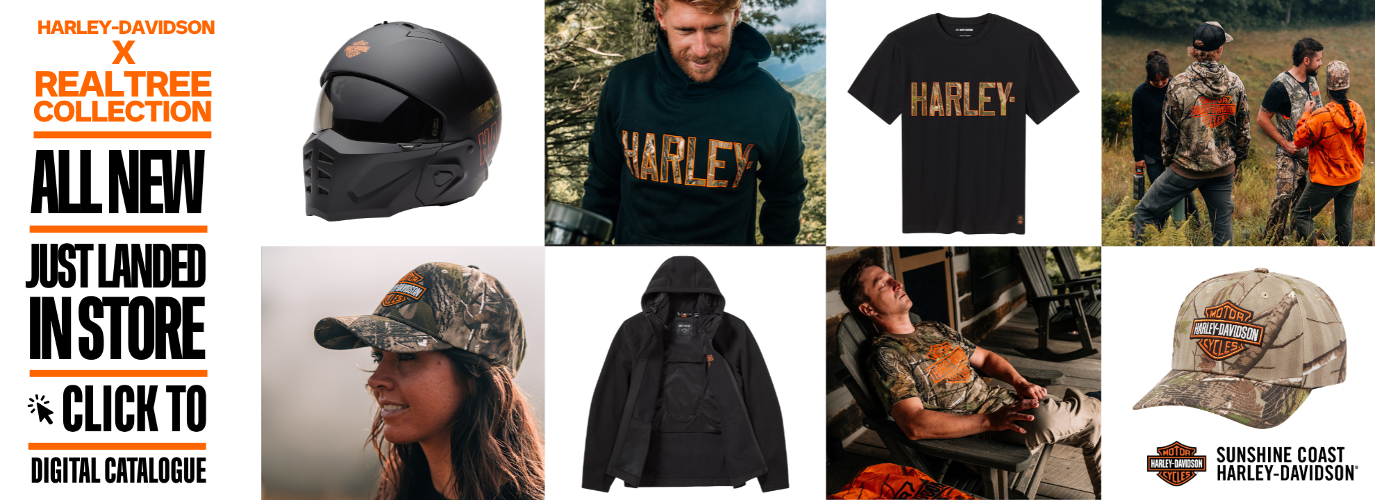 Realtree x H-D Apparel Catalogue