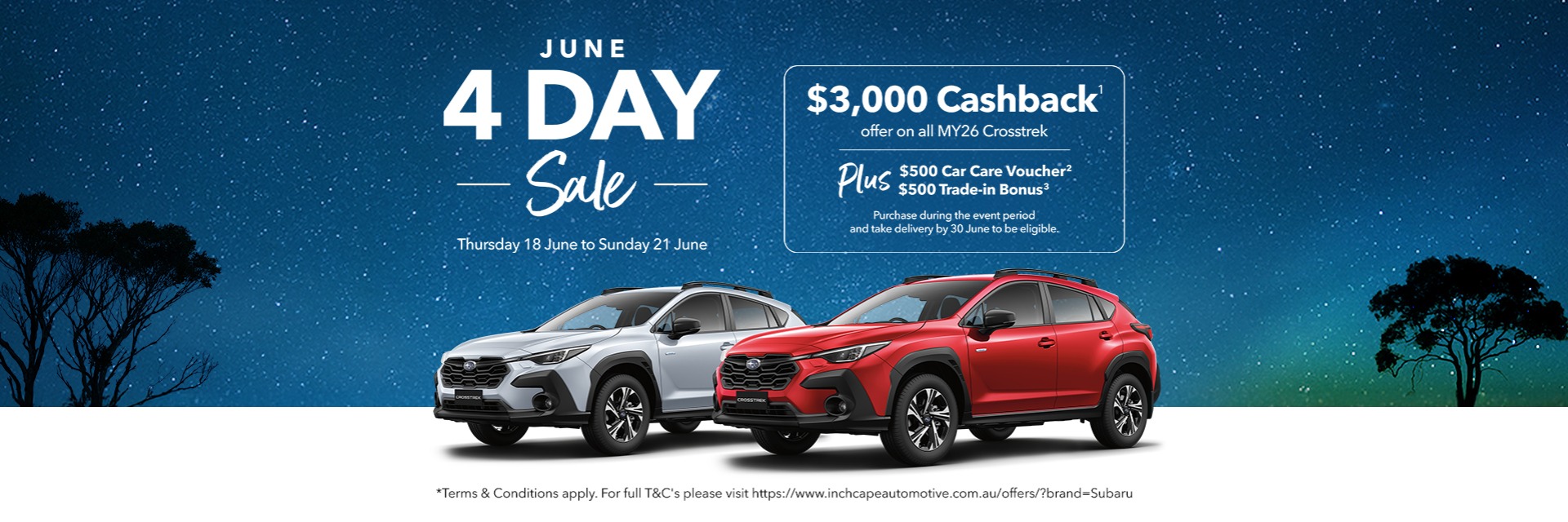 4 day sale event