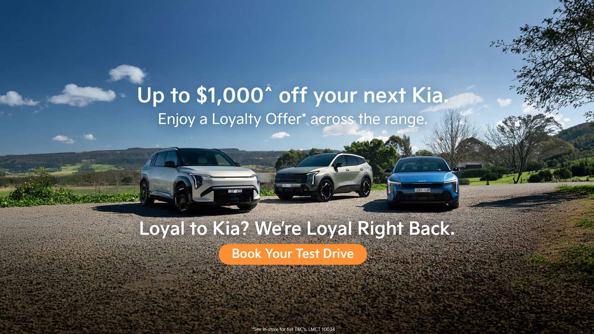 Bendigo Kia Loyalty Offer