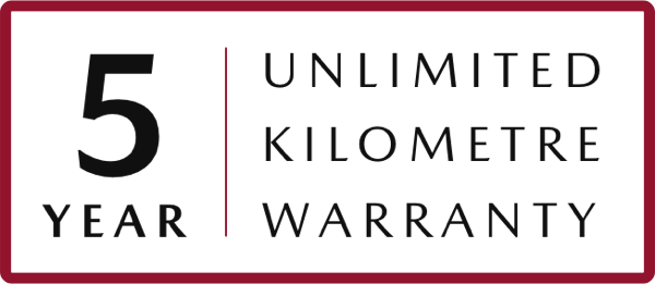 Mazda 5 Year unlimited Kilometre Warranty