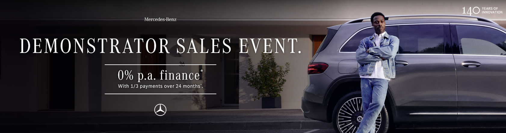 Mercedes-Benz Demonstrator Sale