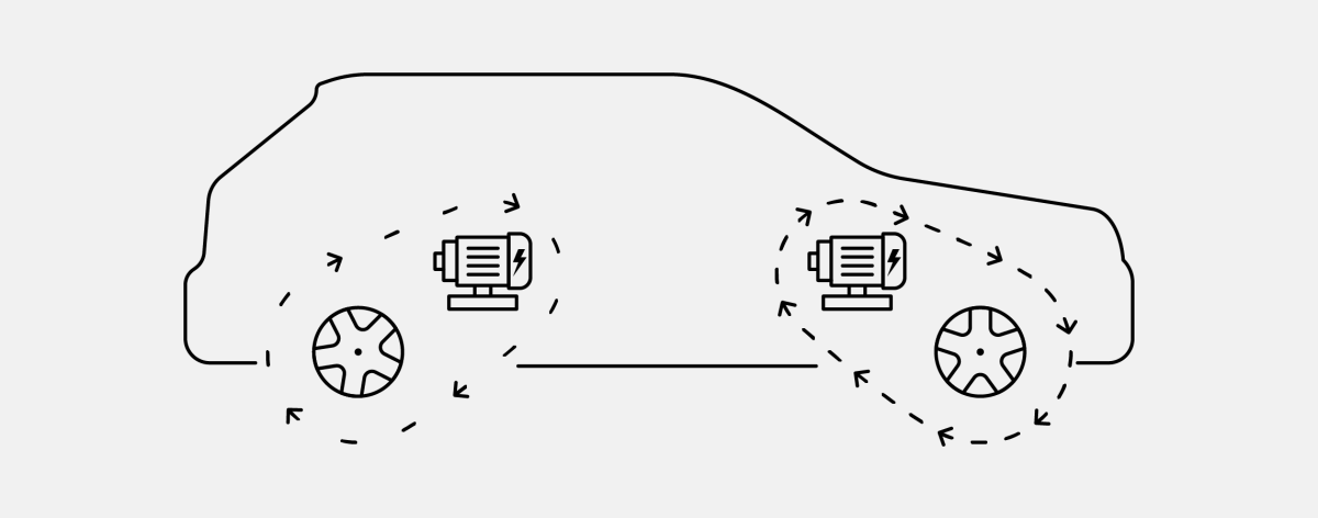 Dual-motor power