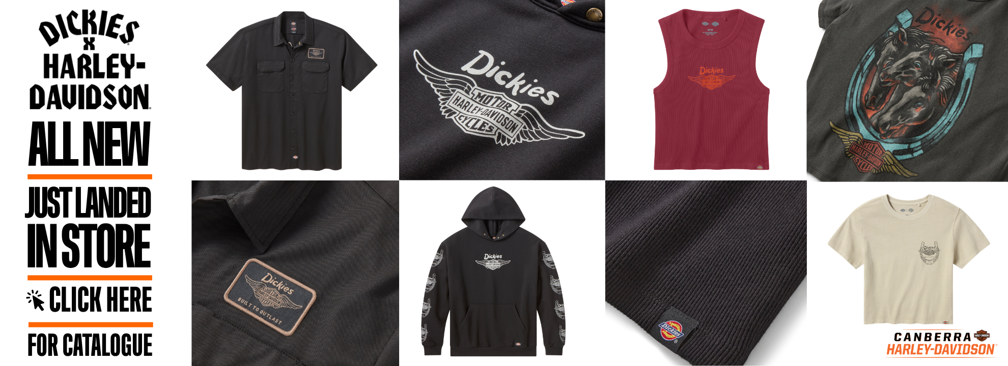Dickies x H-D Catalogue
