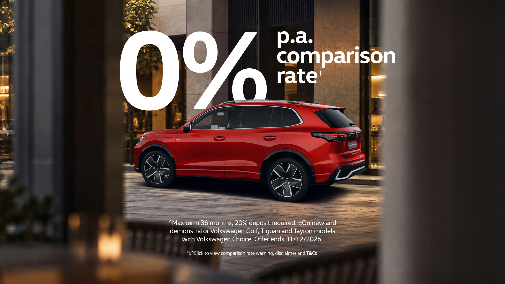 Tiguan eHybrid - 0% Finance Offer