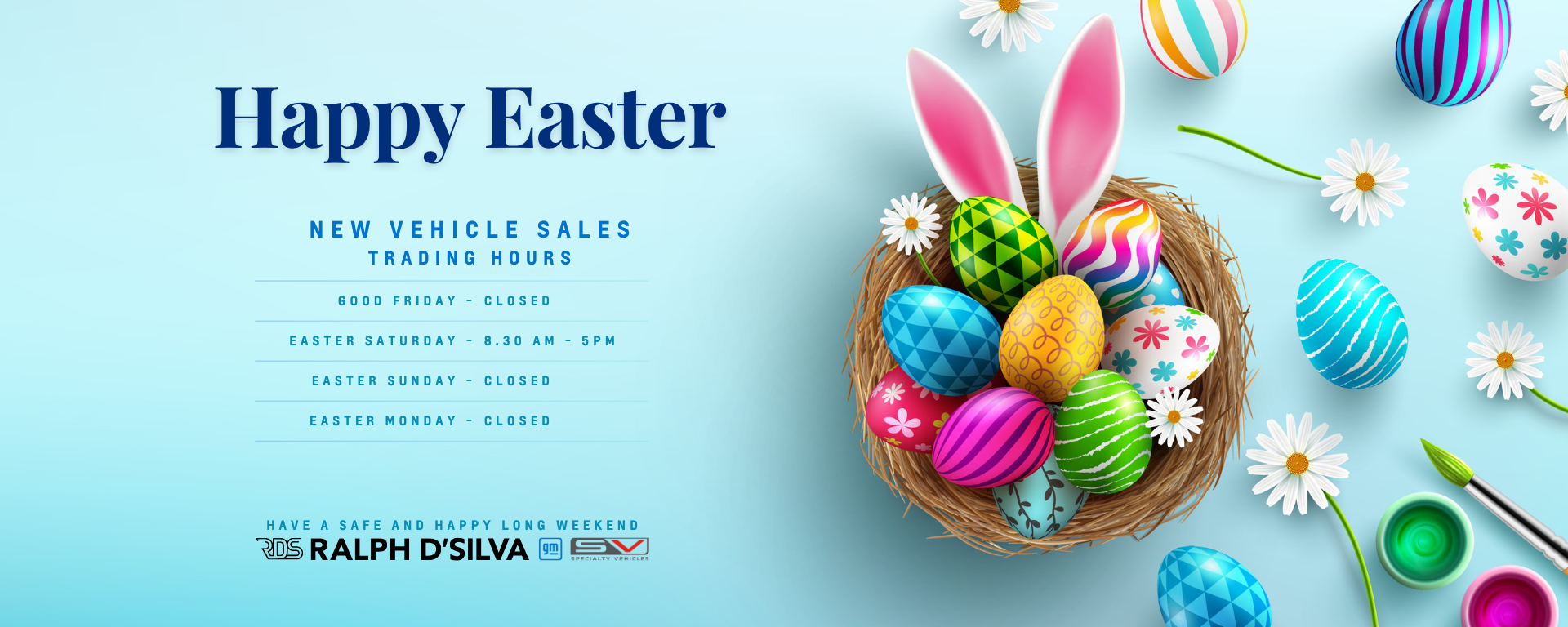 ralph dsilva gmsv trading easter hours