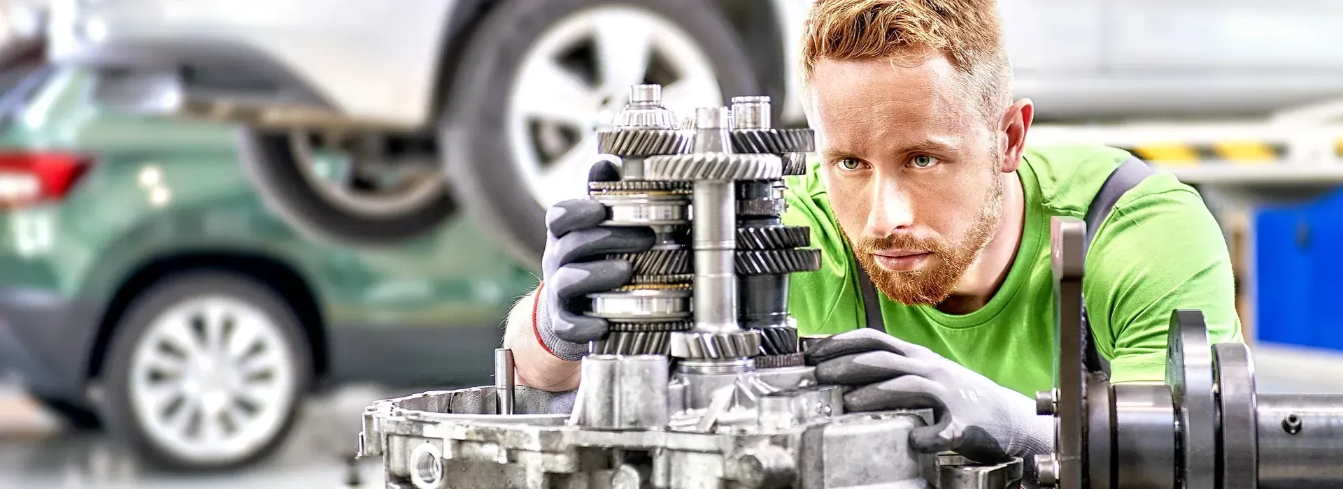 Skoda service technician