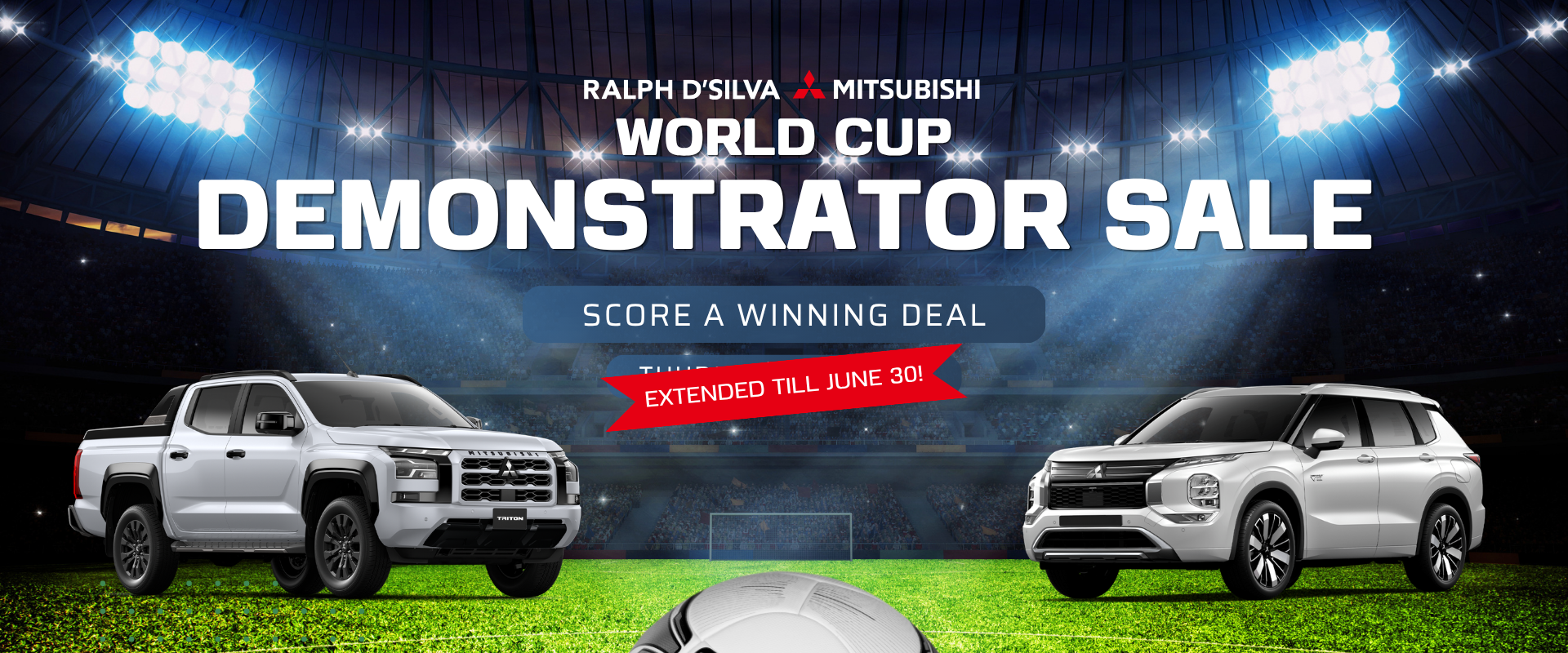 ralph dsilva mitsubishi demonstrator sale eofy clearance
