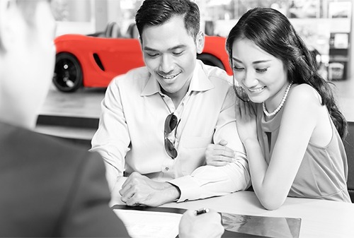 Car sales paperwork