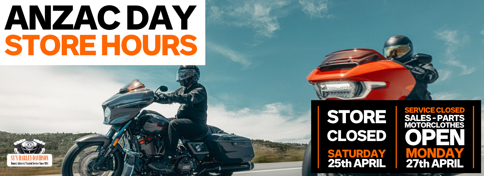 Anzac Day Store Hours