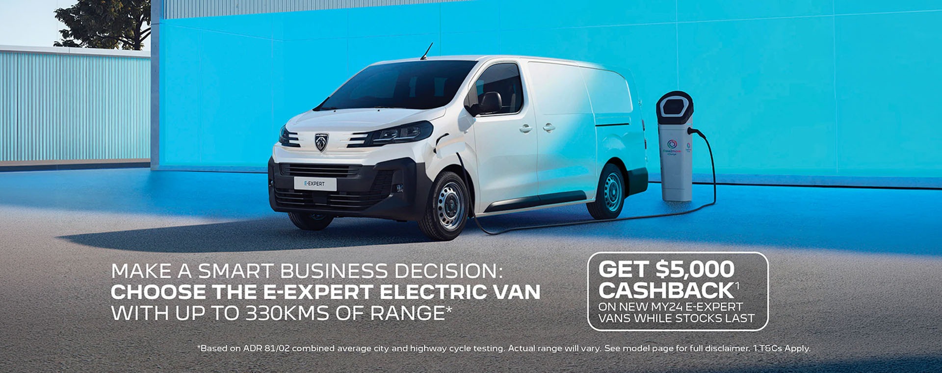 MY24 PEUGEOT E-EXPERT VAN $5000 Cashback