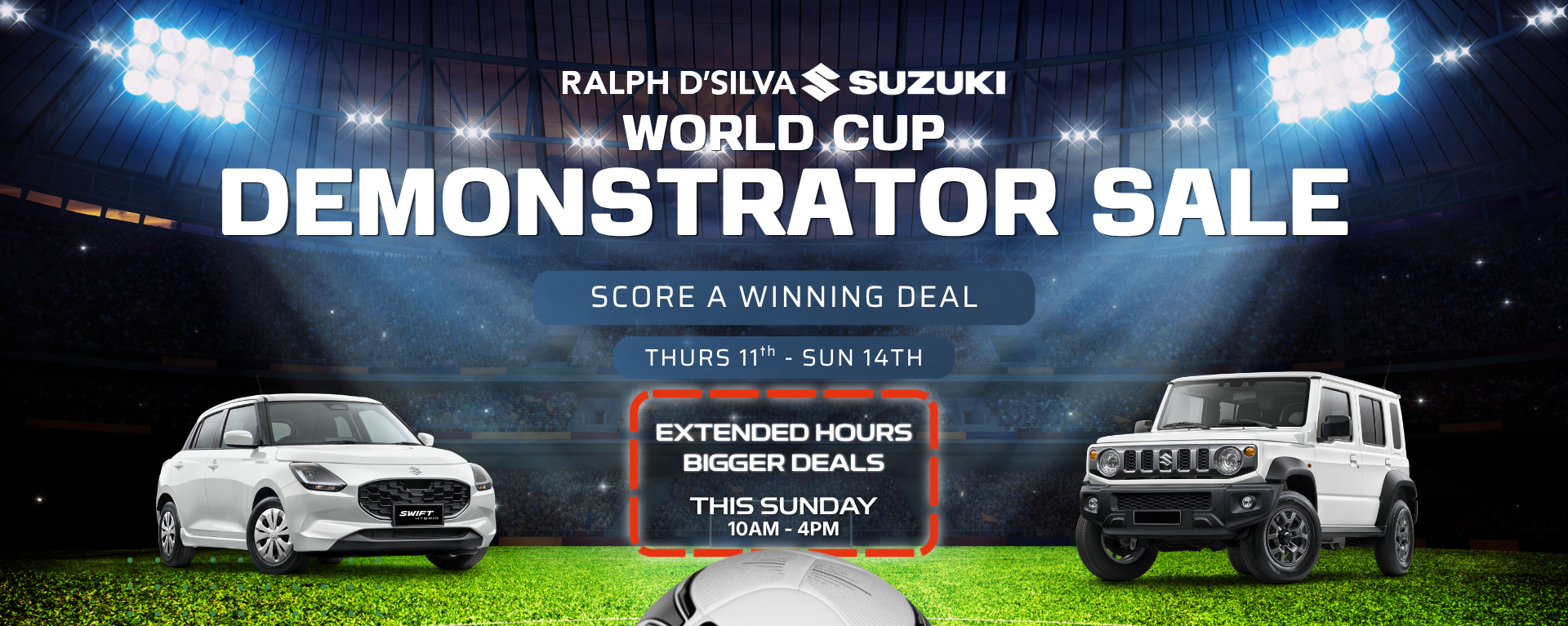 ralph dsilva suzuki demonstrator sale eofy clearance
