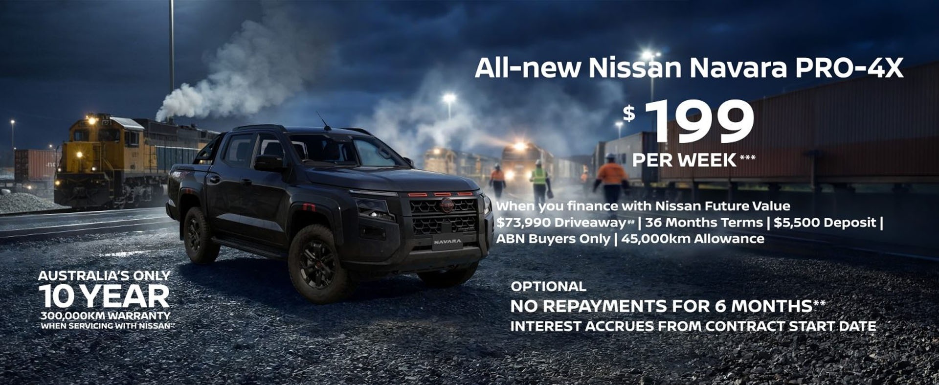 All-New Nissan Navara Pro-4X Offer