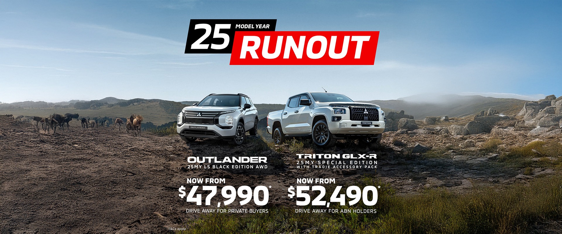 25 RunOut Outlander & Triton