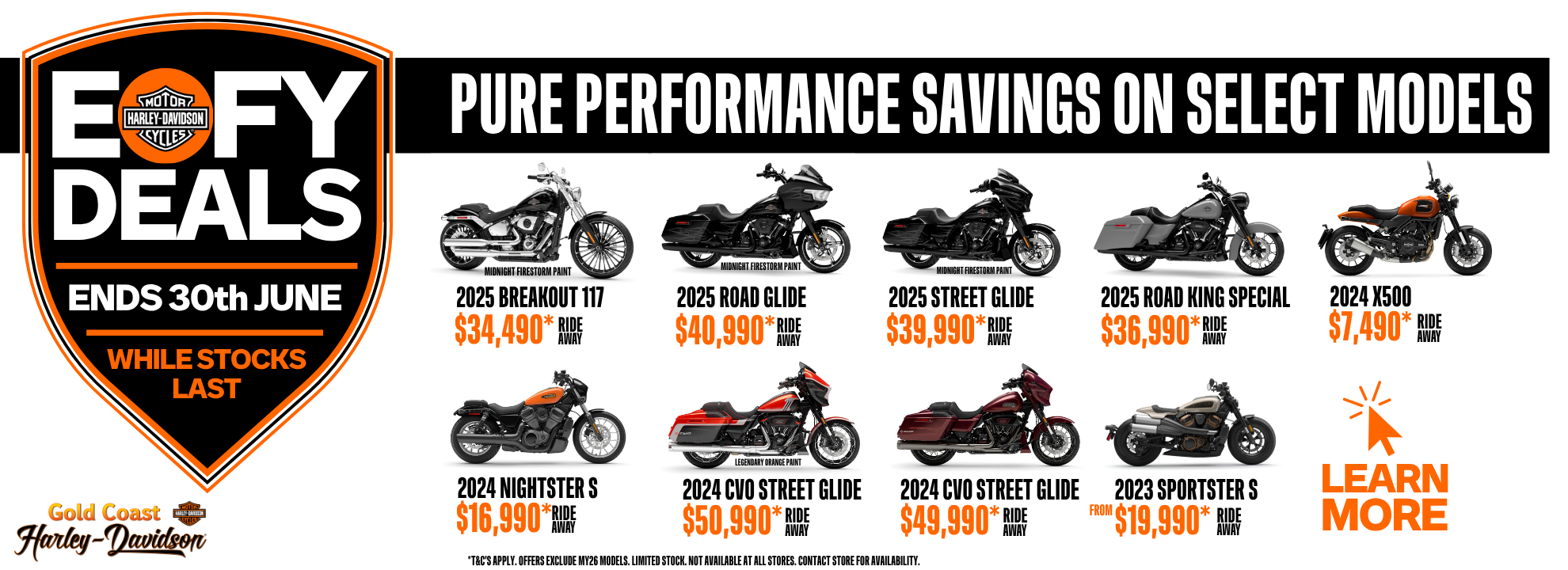 EOFY Deals - Pure Performance Savings