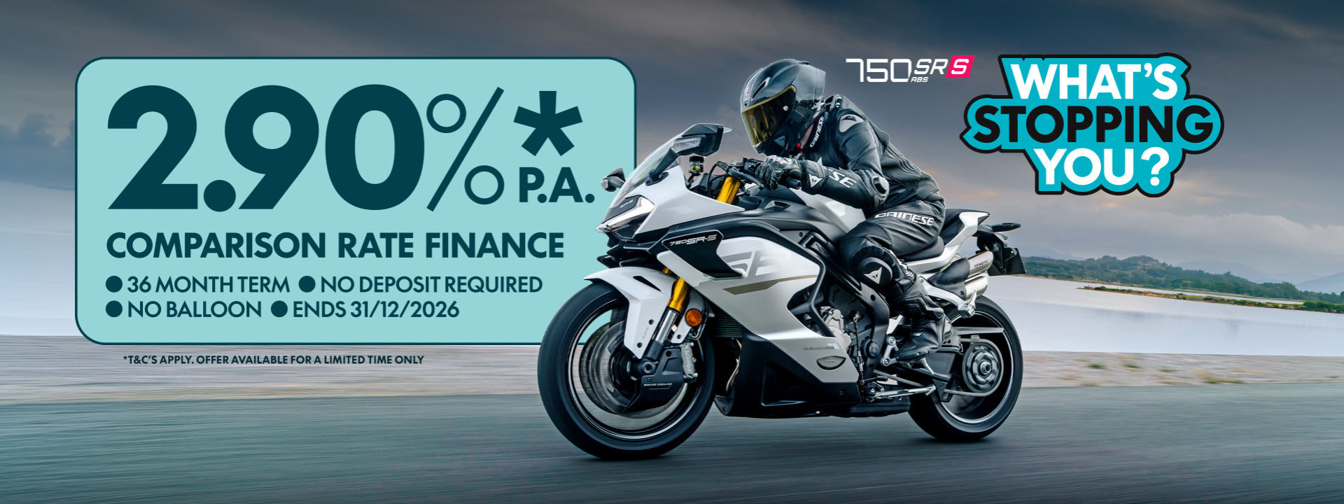 CFMOTO AUS - Finance deal on 675SR-R ABS