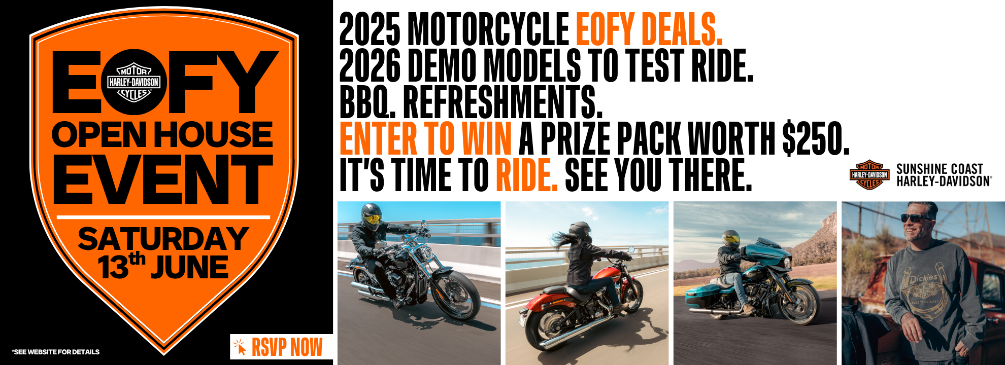 EOFY Open House Event Saturday 13th June