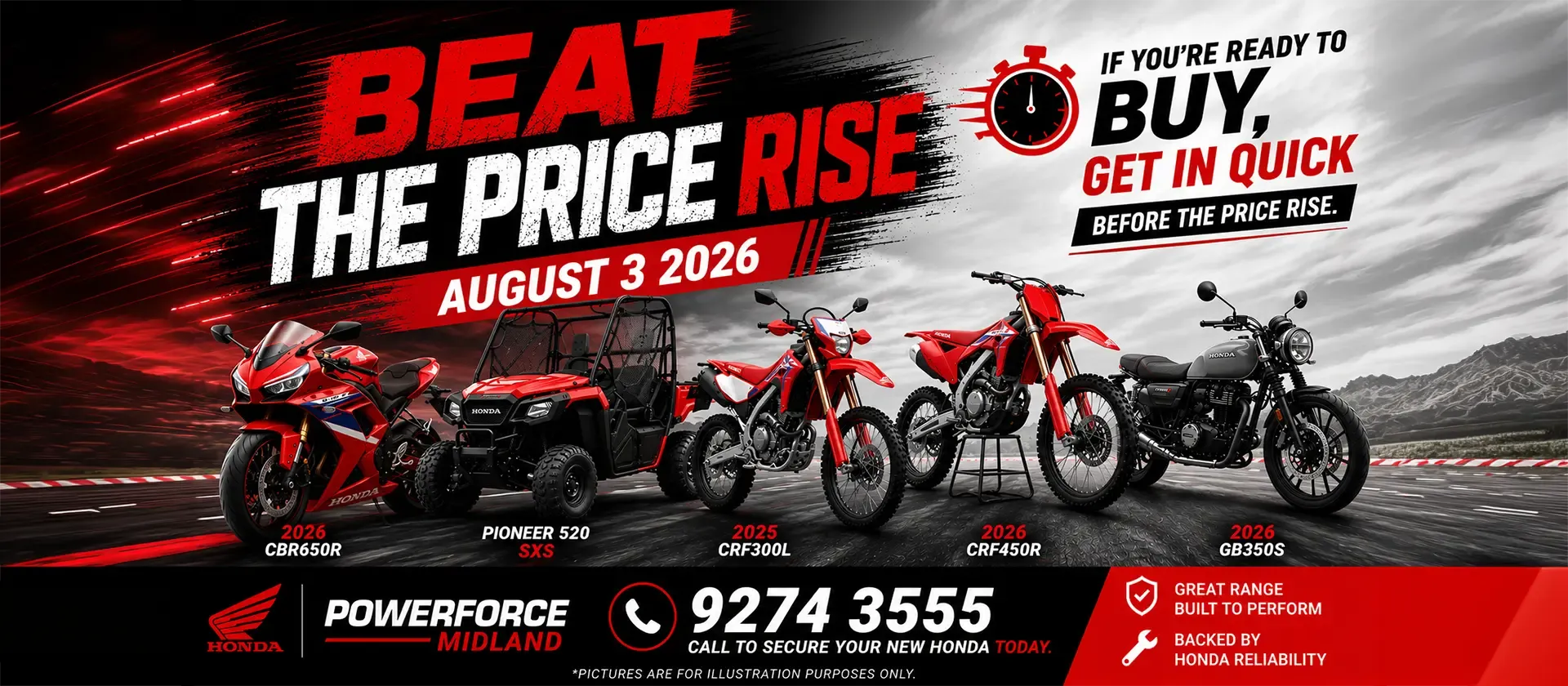 Beat the price rise