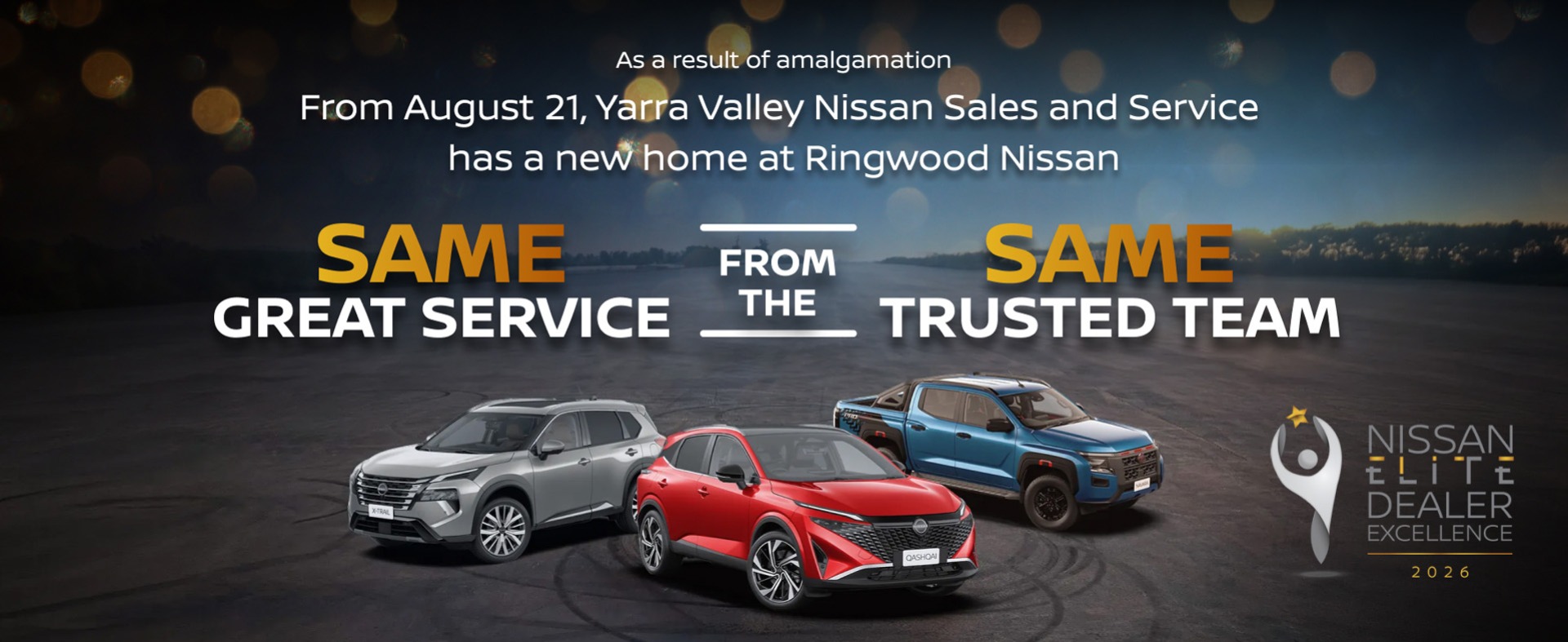 Yarra Valley Nissan | Ringwood Nissan Amalgamation