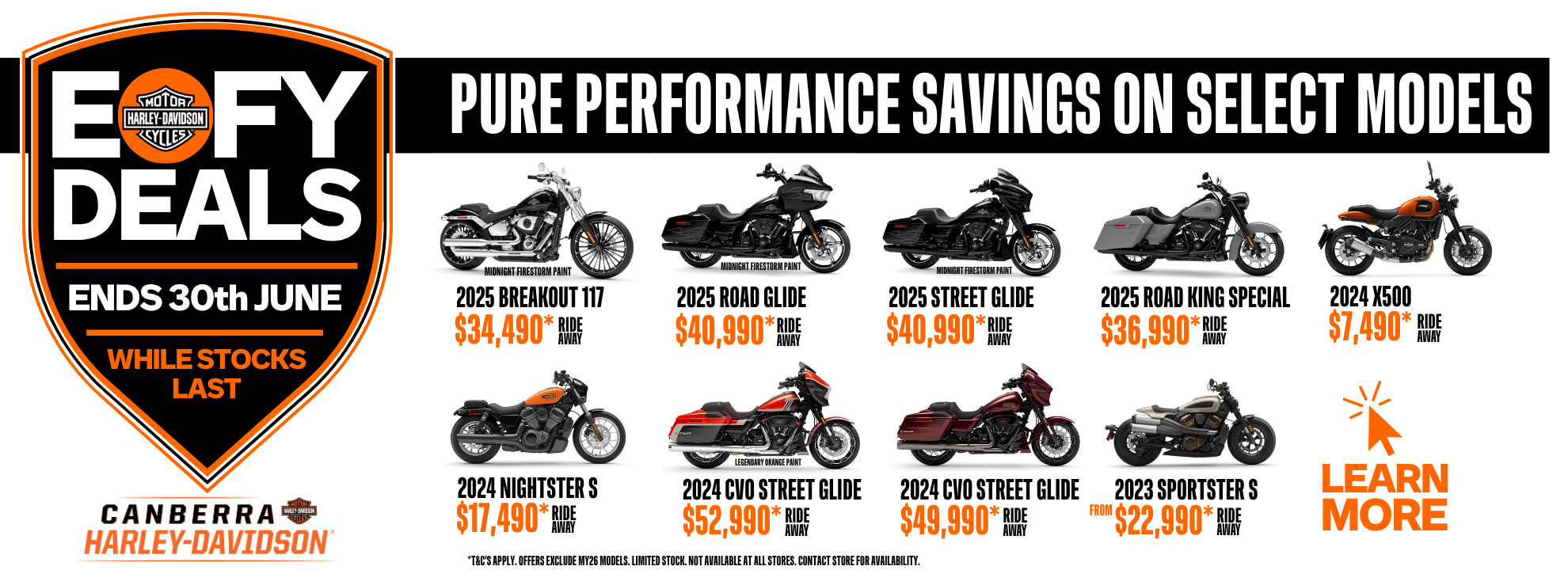 EOFY Deals - Pure Performance Savings
