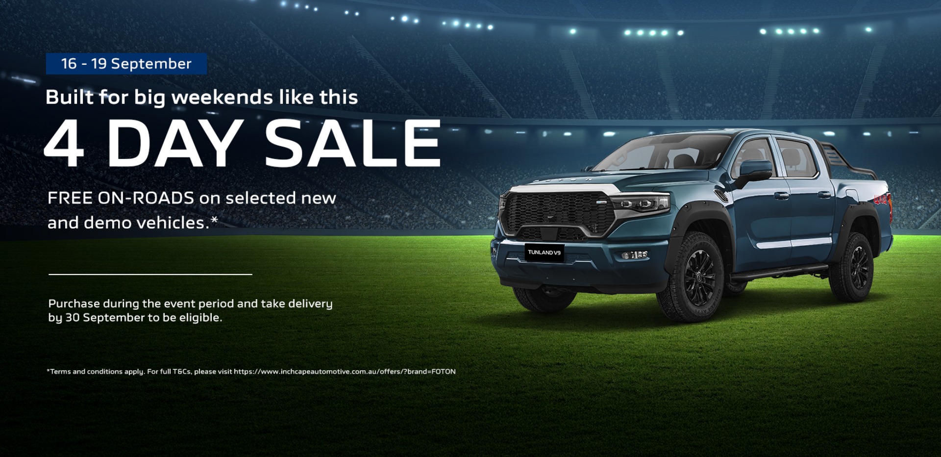 4 day sale event
