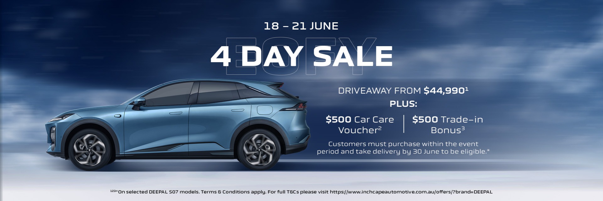 4 day sale event
