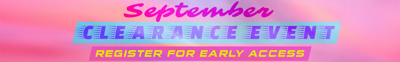 2026 September Clearance Sale