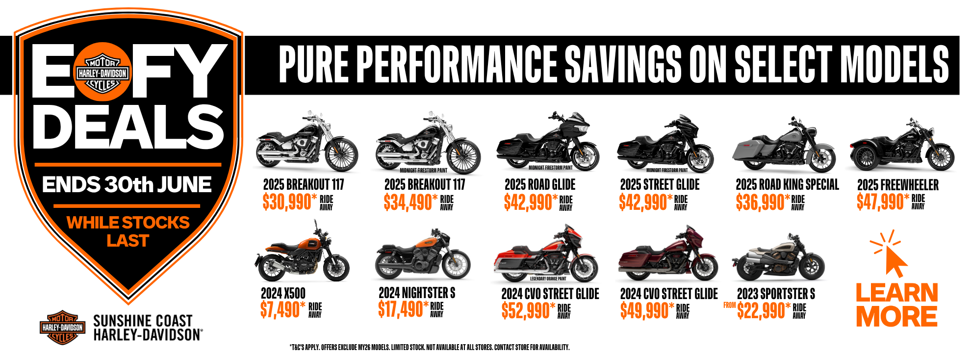 EOFY Deals - Pure Performance Savings