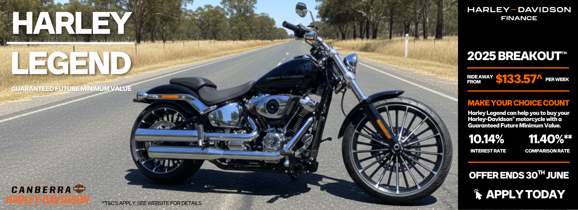 HARLEY LEGEND – Guaranteed Future Minimum Value