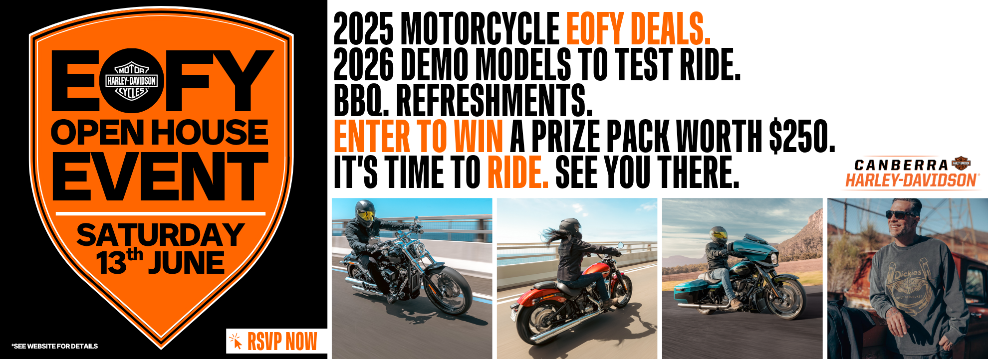 EOFY Open House Event Saturday 13th June