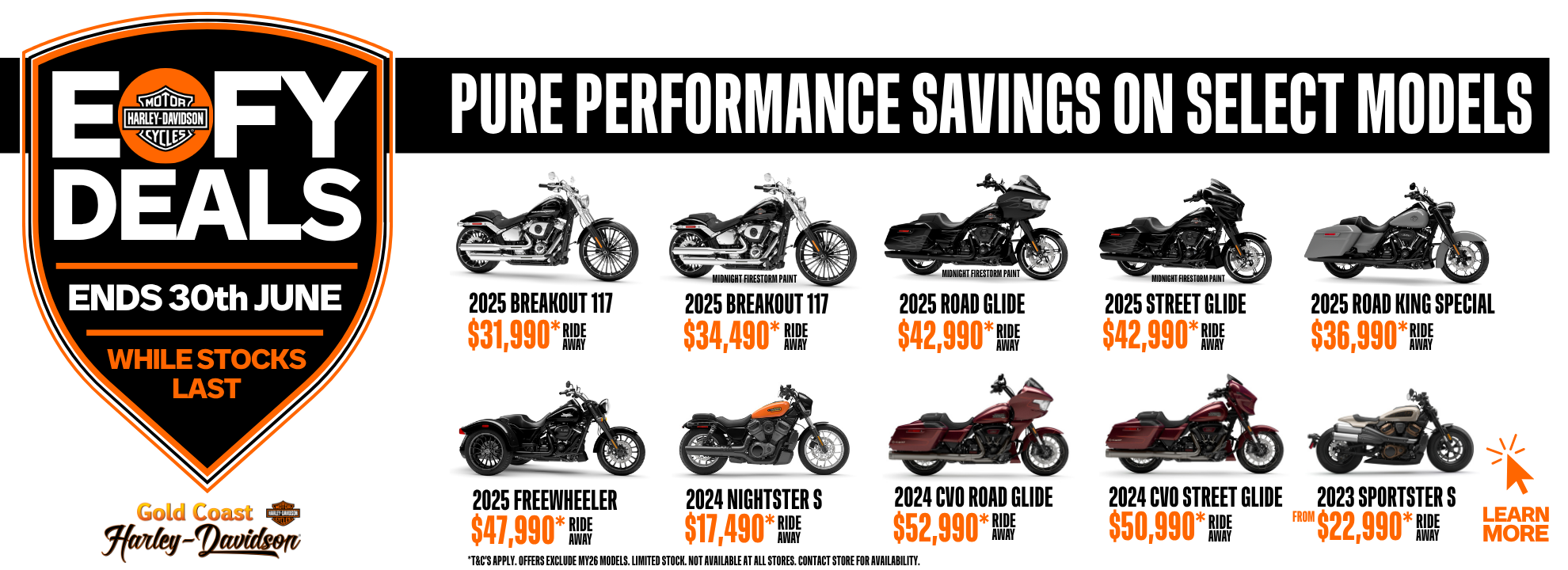 EOFY Deals - Pure Performance Savings