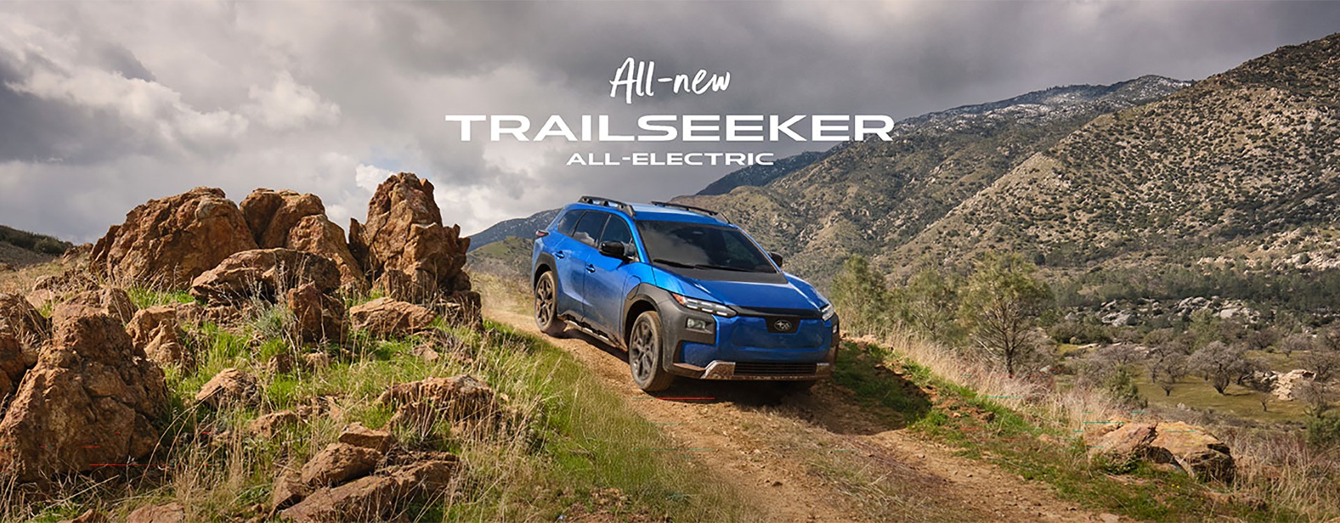 The all-new, all-electric Subaru Trailseeker.
