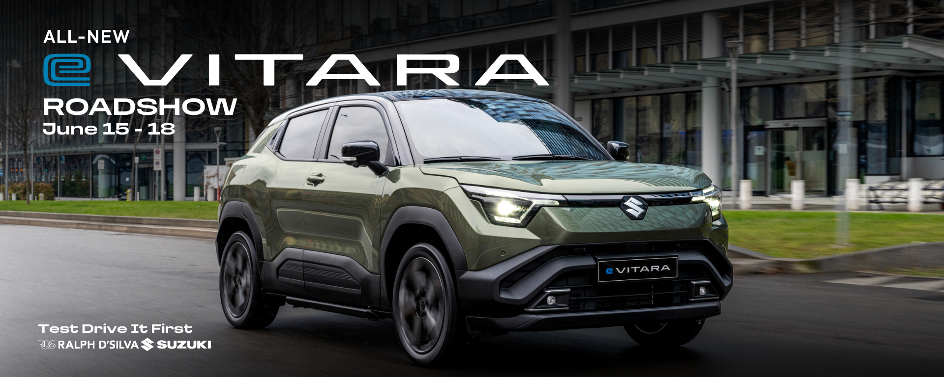 ralph dsilva suzuki e-vitara electric suv roadshow test drive