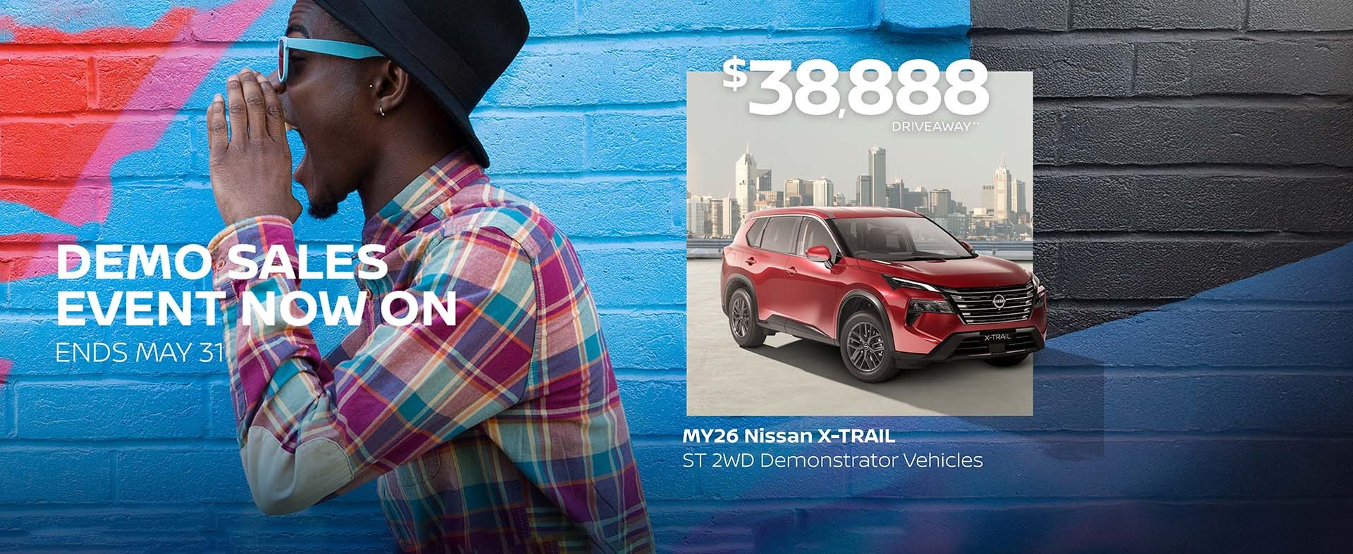 Nissan Demo Event - X-Trail Offer