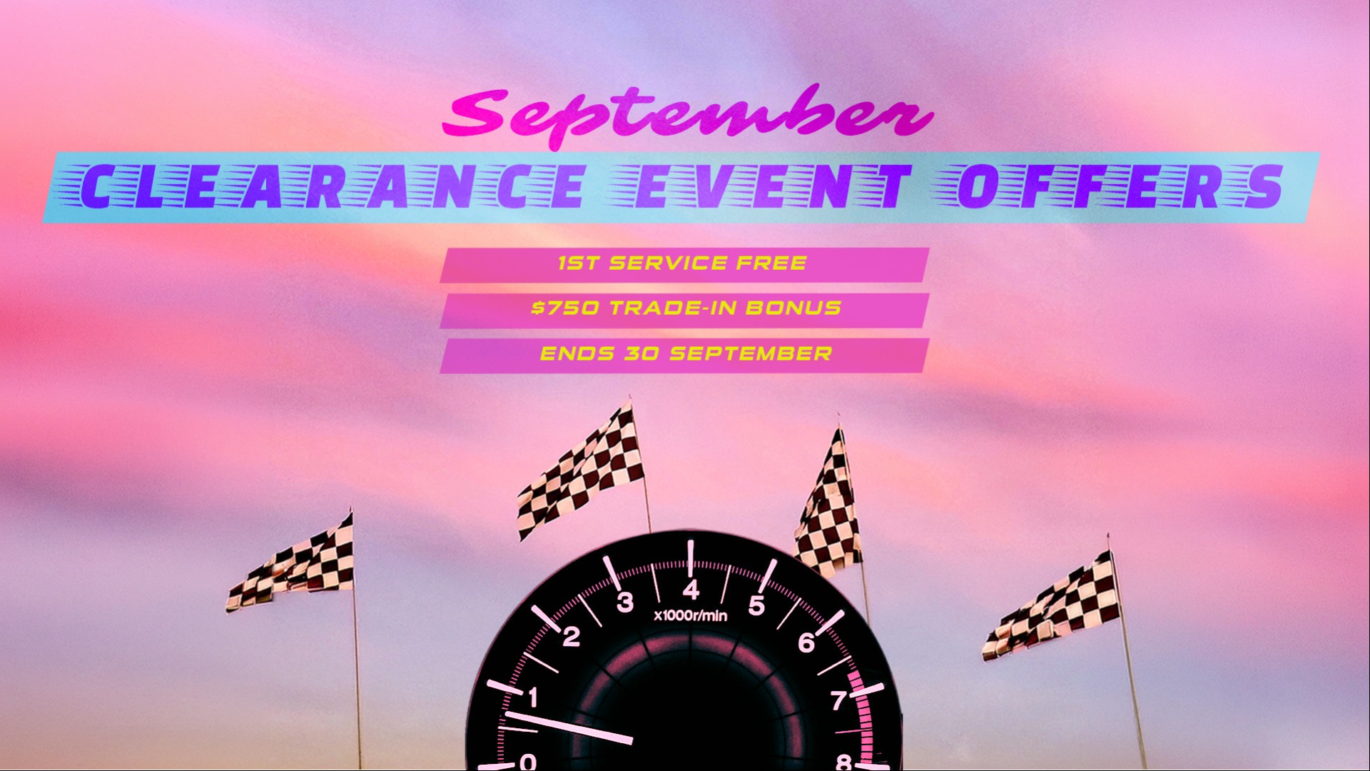 September Sales Event 2026 - Main Event