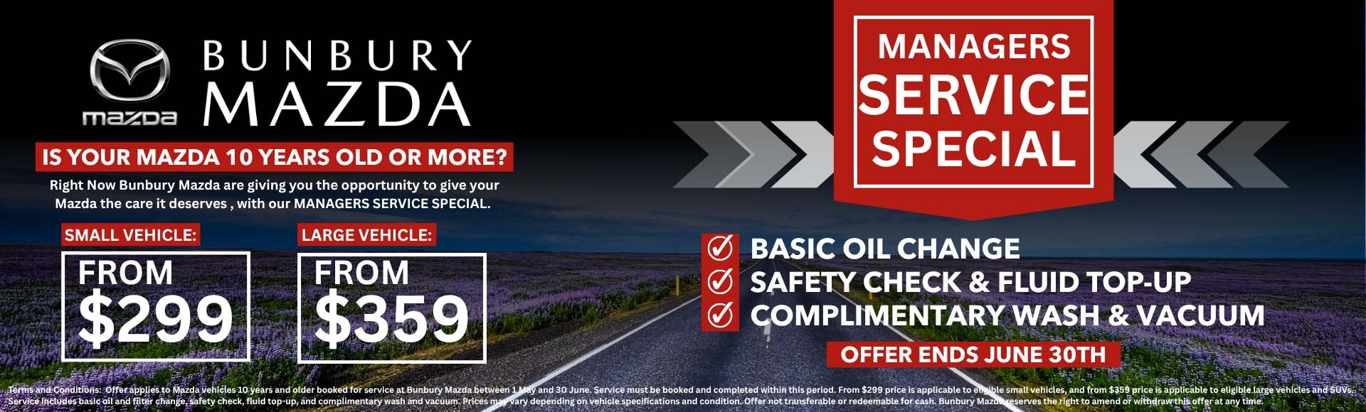 Service Special Offer