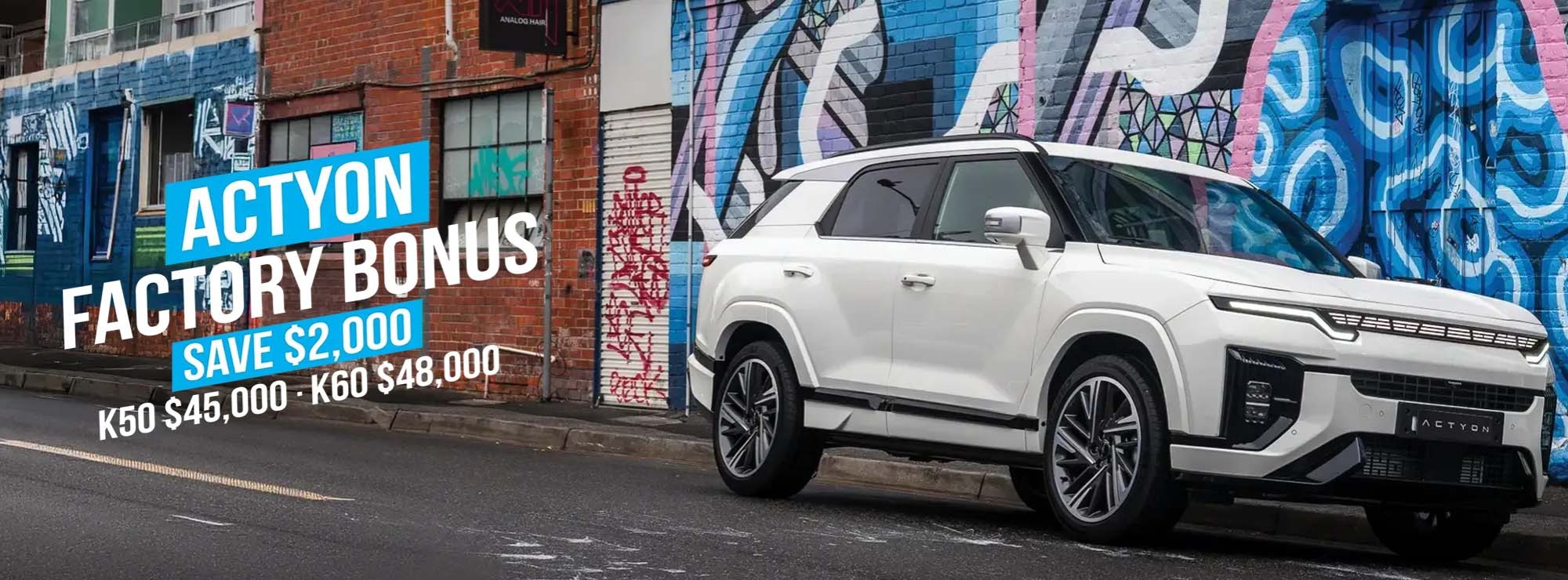 KGM Actyon Factory Bonus