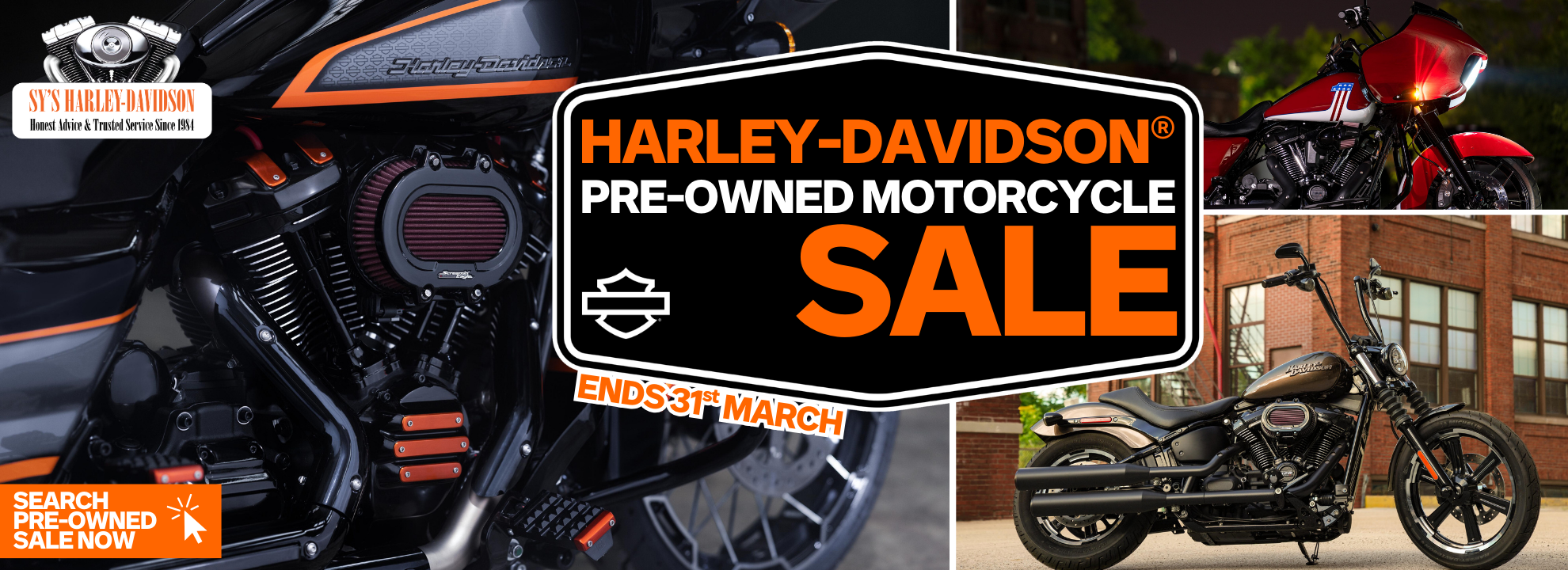 Pre-Owned Motorcycle Sale Is On Now