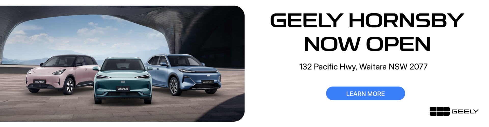 Geely Hornsby Now Open