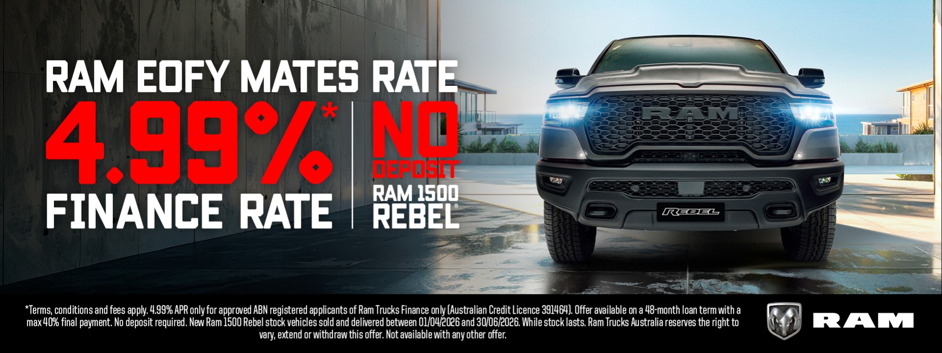 1500 Rebel EOFY Mates Rates