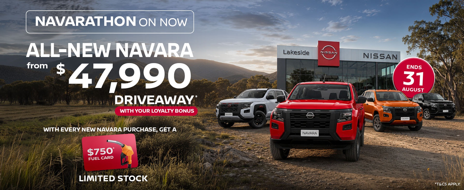 Lakeside Nissan NAVARATHON Sale