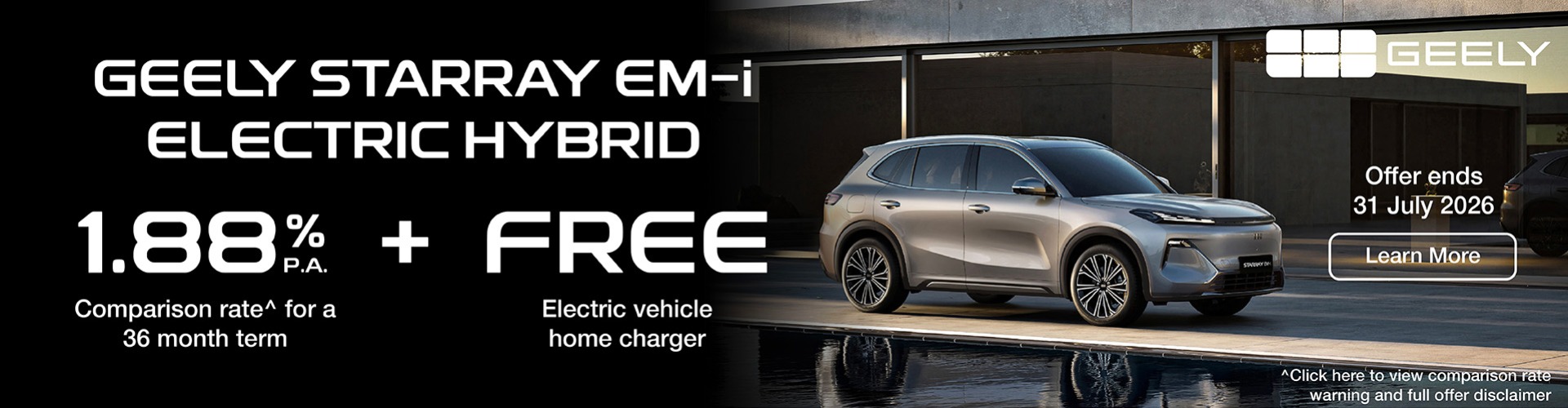 Geely Starray Offer
