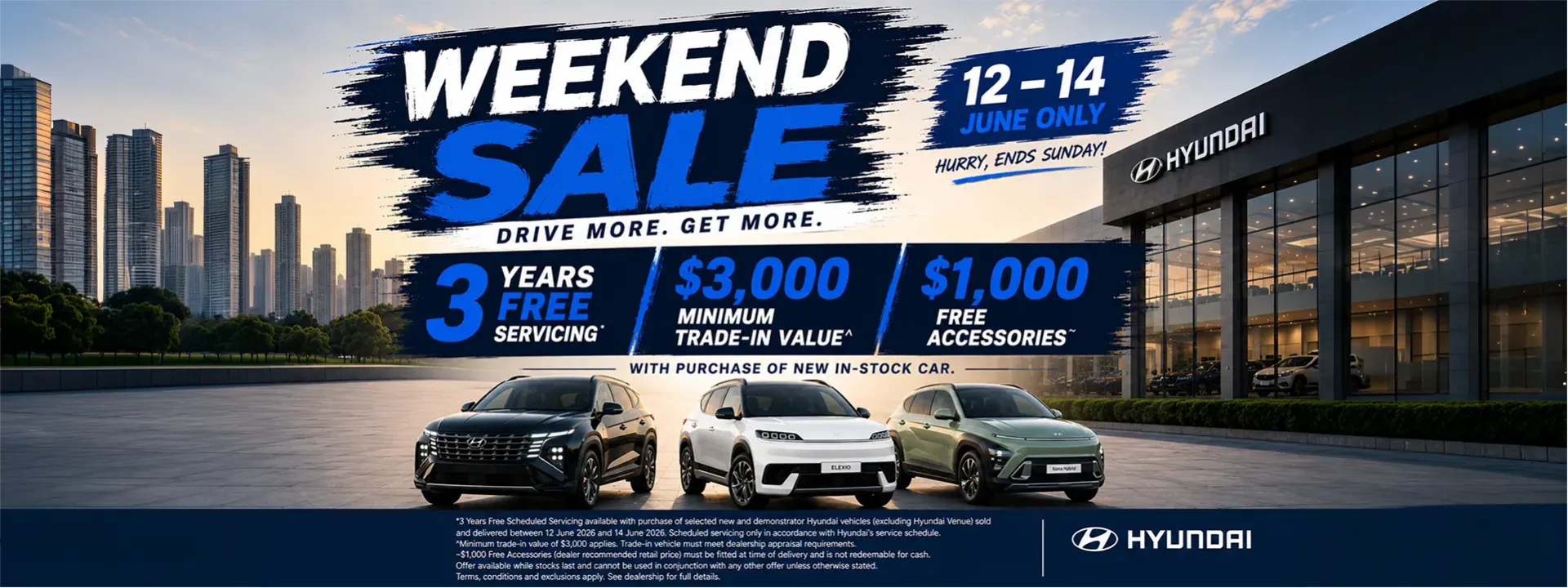 Weekend Sale 12-14 June 2026