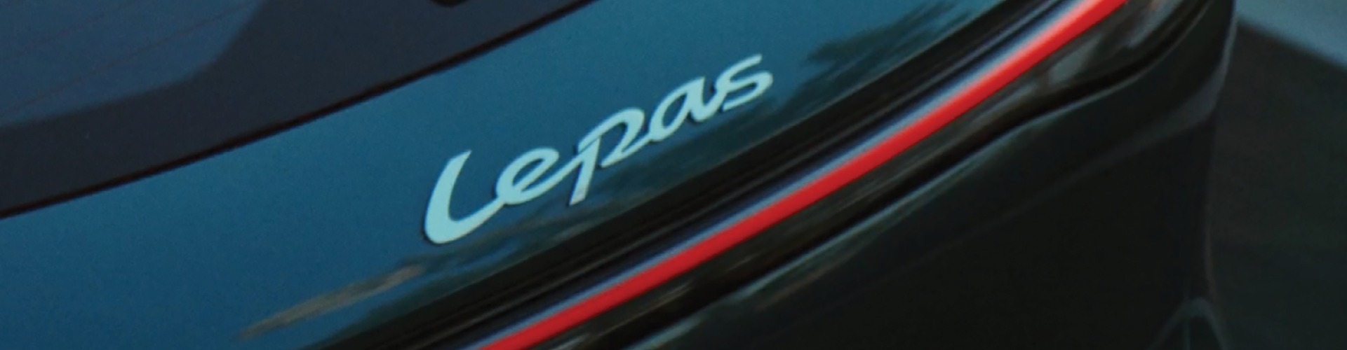Rear badge of a Lepas
