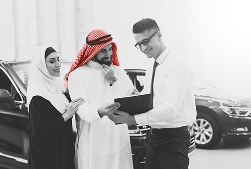 Car sales paperwork