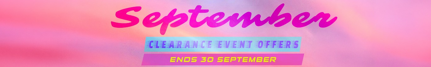 2026 September Clearance Sale