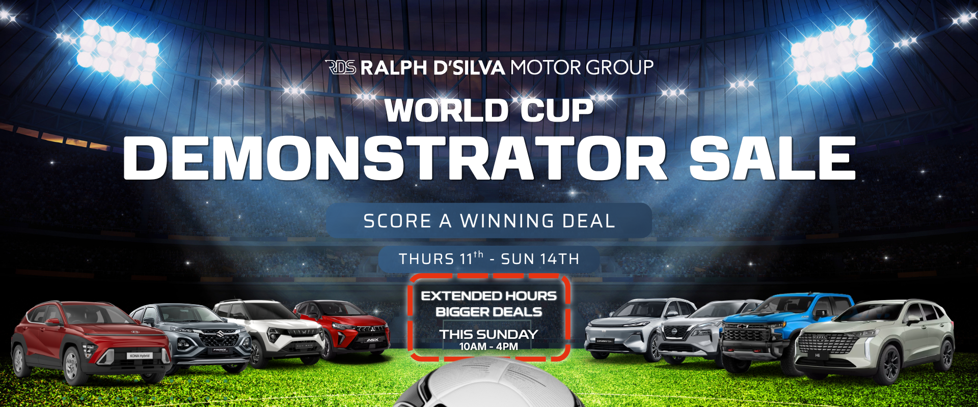 ralph dsilva motor group demonstrator sale 