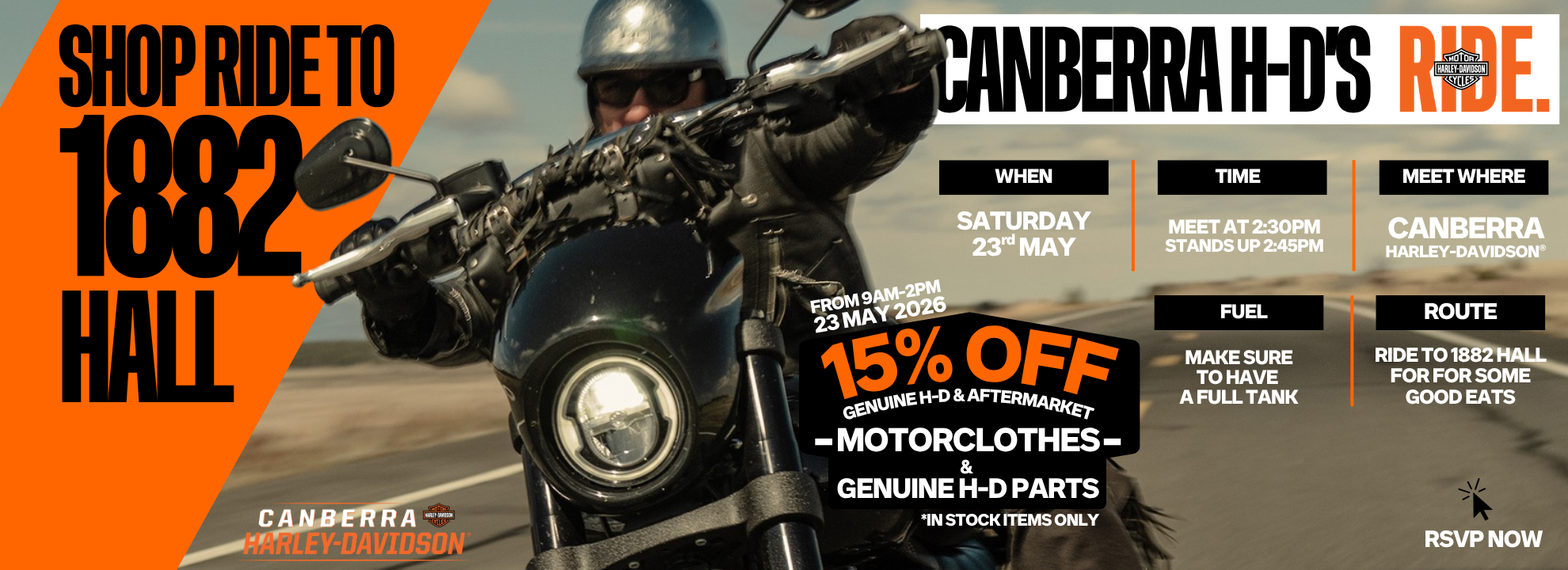 Canberra HD Shop Ride23May