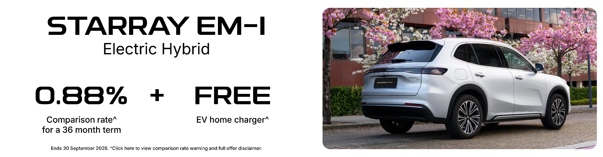 Geely Starray September Offer